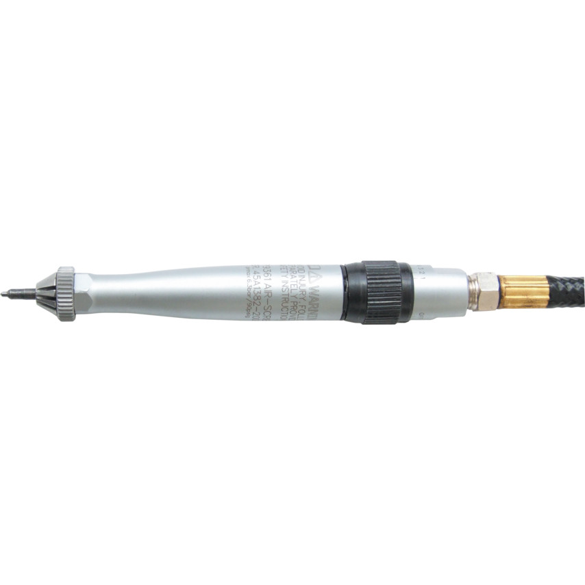 Precision air scriber for accurate marking and scoring on metal and other hard materials.