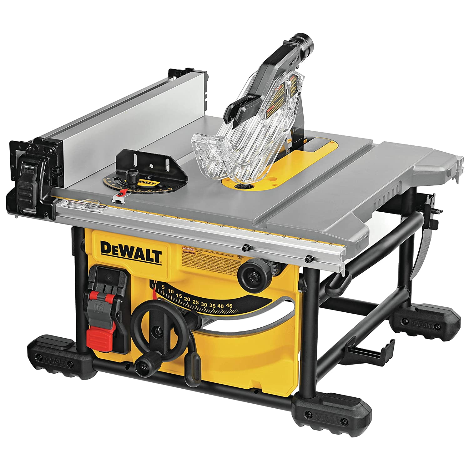 Powerful table saw for precision wood cutting and professional carpentry projects