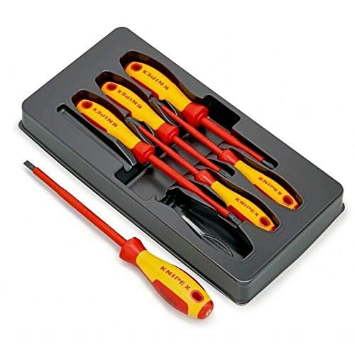 Durable screwdriver set with various tip types for reliable fastening and maintenance