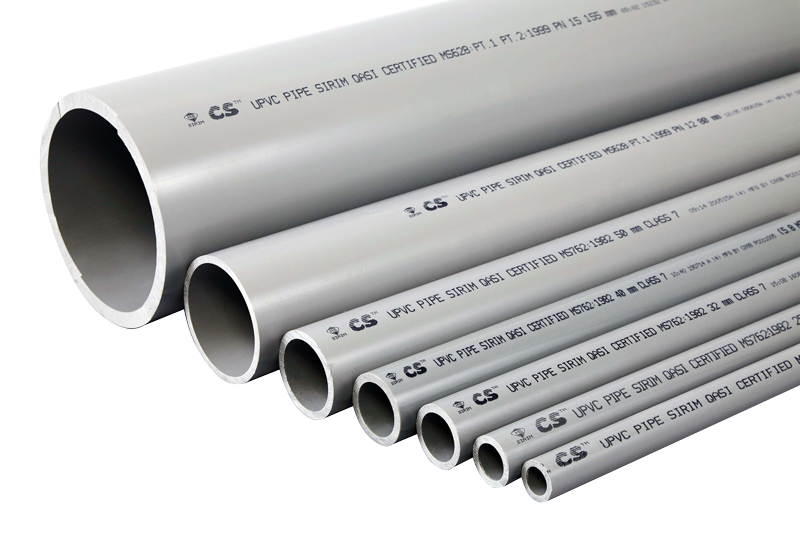 Durable PVC pipe designed for efficient water and waste management in residential and commercial plumbing.