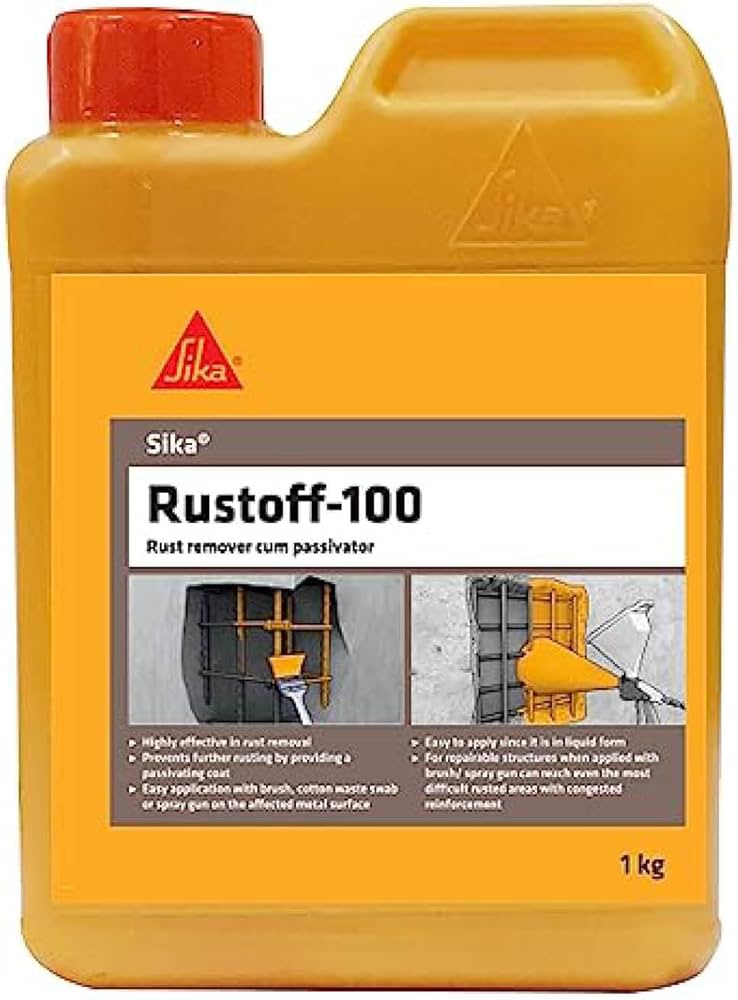 Powerful rust remover formulated for quick and efficient elimination of rust from metal surfaces.