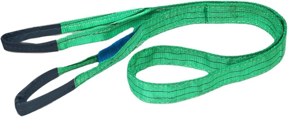 Heavy-duty webbing sling designed for safe load lifting and rigging applications