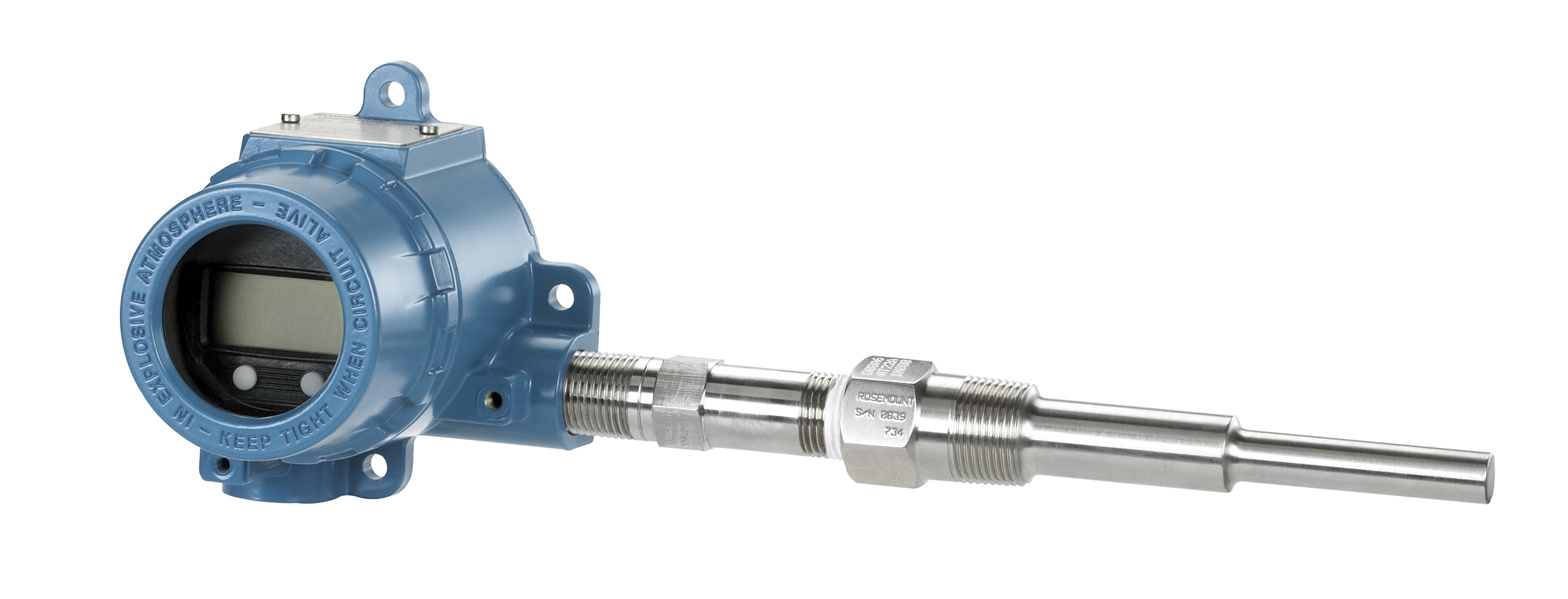 Industrial thermocouple designed for fast and reliable temperature monitoring