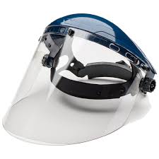 Protective cryogenic face shield designed for safety during cryogenic operations