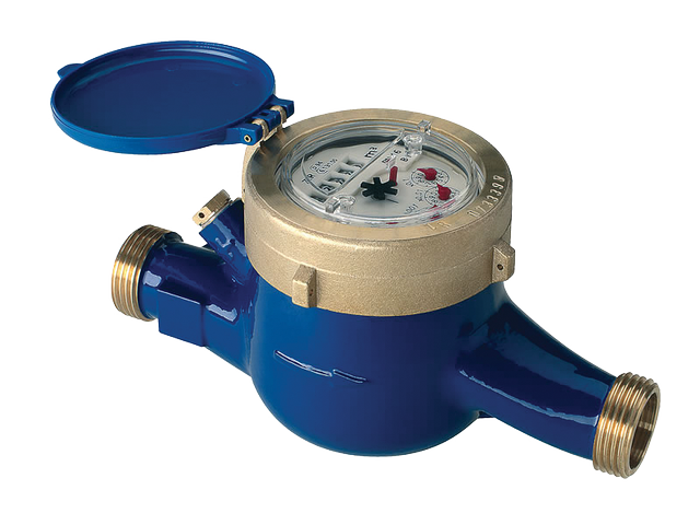 Accurate water meter for precise measurement of water consumption in residential and commercial settings.